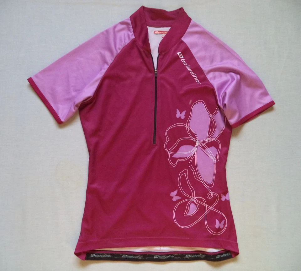女士 BELLWETHER 骑行背心 M 码跑步健身自行车自行车赛道马拉松 — 第 1/2 张图片
