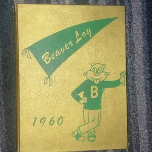 Beaver Dam High School Yearbook 1960 Don Wisconsin Beaver Log - Picture 1 of 4
