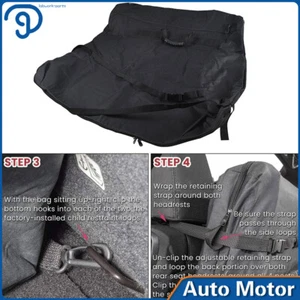 Storage Bag Freedom Panel Hard Top For Jeep Wrangler JK JL 2007-2020 Black - Picture 1 of 11