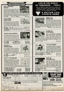 1975 Vintage Print Ad Edmund Scientific Factory Store Live in World Tomorrow 2 - Picture 1 of 2