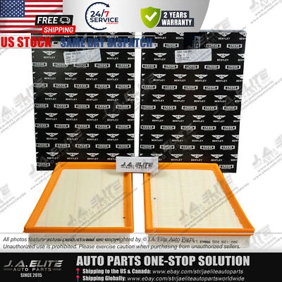 Juego de filtros de aire originales para Bentley Continental GT GTC, Flying Spur 4,0 L Foto 1 de 4