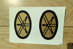 Nachbau neue Yamaha Stimmgabel Tank Transfers - Paar - Bild 1 von 1