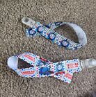 *THOMAS THE ENGINE* RIBBON DUMMY CLIP. 2 DESIGNS. FREE MAM ADAPTER IF REQUESTED!