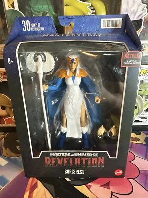 MATTEL 2021 MOTU MASTERVERSE REVELATION FEITICEIRA FIGURA EUROPEIA CLÁSSICA PERFEITO ESTADO - Imagem 1 de 4