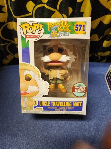 Funko Pop Tv - #571  Uncle "Traveling" Matt - Specialty Excl - Fraggle Rock Cover