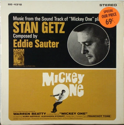 MICKEY ONE 1965 OST (Deep Groove) LP Stan Getz, Warren Beattty - Image 1 of 2
