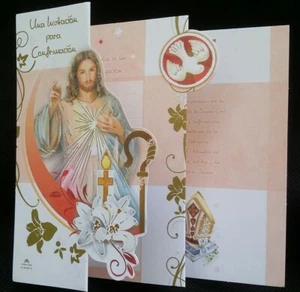 Invitaciones Confirmacion,niño,(Spanische Konfirmationseinladungen)Geschenke,Mädchen,Junge - Bild 1 von 11