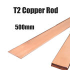 High Purity Copper Flat Bar Straight Rod Anode Wall 2mm Wide 10/15/20mm L 500mm