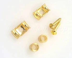 True Custom Shop® Gold Vintage String Tree Guides for Fender Stratocaster - Picture 1 of 4