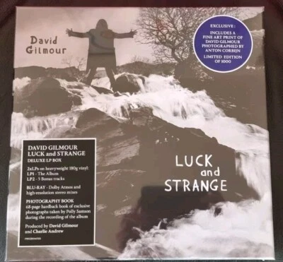 David Gilmour - Luck And Strange, Ltd. Box Set, 2 x LP+BRD, incl. Fine Art Print - Bild 1 von 4