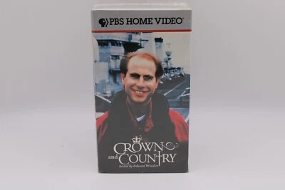 1998 Crown & Country, Prince Edward, PBS Home Video 3 VHS Tapes, NEW Sealed - Image 1 of 4