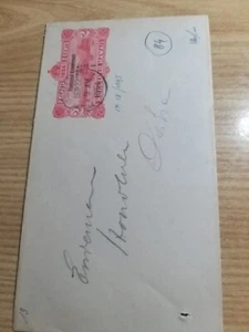 Hawaii Busta Postale 2 C. 1893 Usata Molto Rara - Foto 1 di 3