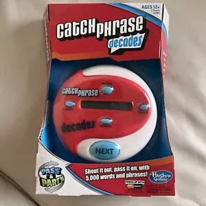 Hasbro Gaming Electronic Catch Phrase Decades NEW! - Picture 1 of 3