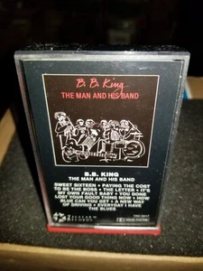 BB King The Man And His Band Vintage (Cassette Tape) 📼 1988 Telstar Records VGC - Picture 1 of 9