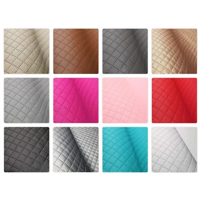 Kunstleder Meterware Stoffe zum Nähen Wasserdichte Polsterung 100x140 cm - Bild 1 von 4