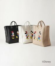 Disney's 100th anniversary, YOUNG & OLSEN × green label Relaxing tote bag