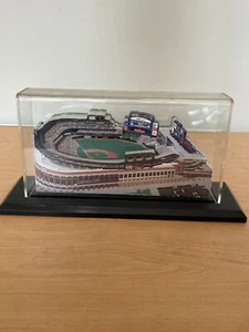 NY Mets Citi Field 3D Wooden Replica In Display 2009 Inaugural Season Excellent - Picture 1 of 5