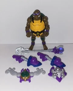 Vintage TMNT 1997 Mutant Masters Water Warrior Donatello Figure Near Complete - Picture 1 of 7