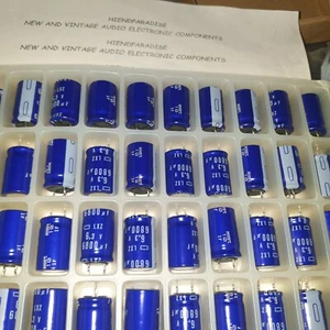 GENUINE JAPAN Nippon LXZ 6800uF 6.3V 105C HI_END LOW ESR AUDIO CAPS! 50pcs! - Picture 1 of 4