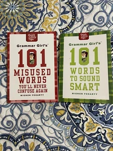 Quick and Dirty Tips Grammar Girl's 101 Misused Words/Words To Sound Smart PB - Picture 1 of 7