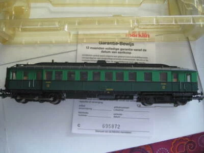 Märklin H0 SNCB NMBS 3426 Triebwagen Serie 600.02 2 3 class in its oriignal box - Image 1 of 4
