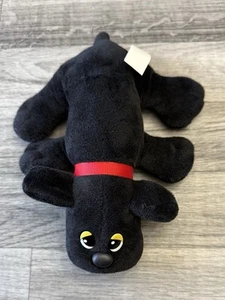 Pound Puppies 2019 schwarzer Welpe Hund Plüsch rotes Halsband Hasbro 8 Zoll - Bild 1 von 7