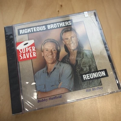 REUNION Righteous Brothers CD 11-Track Unchained Melody BRAND NEW SEALED *Crack Foto 1 de 4