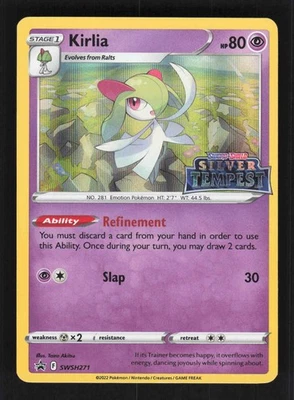 Kirlia -  (Prerelease) Promo SWSH: Sword & Shield Promo Cards SWSH271 NM - Image 1 of 2
