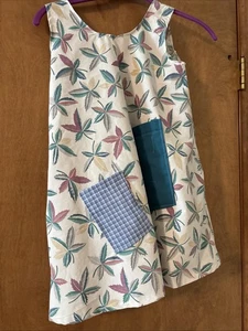 WAISENKOSTÜM/KLEID FÜR Annie SPIELT. Gr.5 selbstgemacht.Stoff gebraucht Fl - Bild 1 von 2