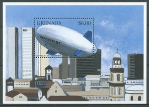 Grenada 1996 Luftschiffe Zeppelin Block 438 postfrisch (C66018) - Picture 1 of 1