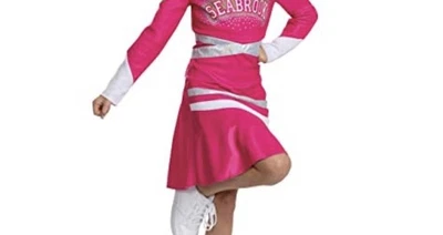 Zombies 3 Addison Costume Skirt Only Medium 7/8 Pink Girls Cheer Disney Elastic - Image 1 of 4