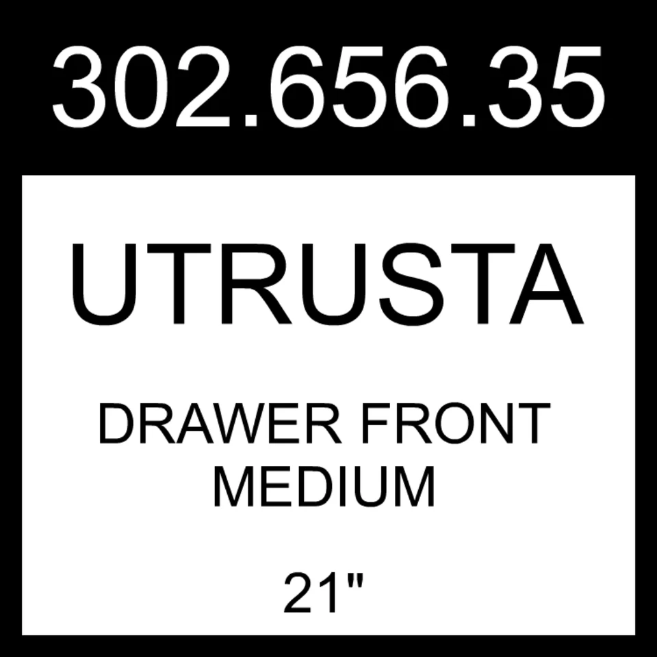 IKEA UTRUSTA Cajón Frontal Mediano 21" 302.656.35 Foto 1 de 1