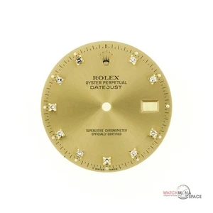 Original Men's Rolex Datejust QS 36mm 16233 Champagne Diamond Dial 2/T #F67 - Picture 1 of 6