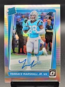 2021 Donruss Optic RPS Holo Prizm /125 Terrace Marshall Jr Rookie Auto RC - Bild 1 von 2