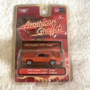 PONTIAC GTO 1969 American Graffiti Edition MOTOR MAX Model 1/64 - Picture 1 of 8