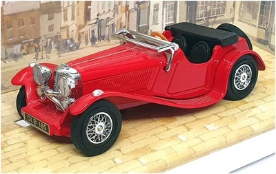 Matchbox Appx 10cm Long Diecast YY1 - Jaguar SS100 - Red - Image 1 of 4