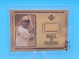 2001 Upper Deck Hall of Famers Bat Joe Morgan #B-JMO HOF - Picture 1 of 10