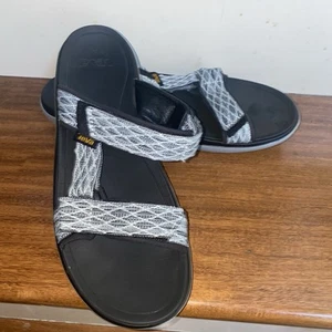 TEVA Terra Float Adjustable Slides Sandal Men's 10 EU 43 Slip On 1009814 - Picture 1 of 7