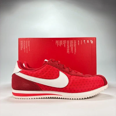 Nike Cortez BG Red White Retro Running Shoe Sneakers HV5166-696 Youth Size 7Y - Image 1 of 4