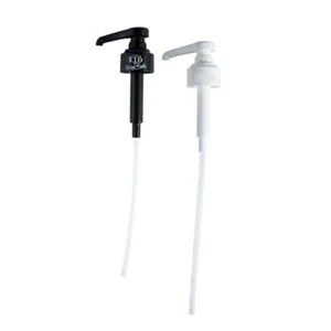 4 Pcs Replacement Pumps for Soap Dispensers Lotion Bottles White Black - Afbeelding 1 van 9