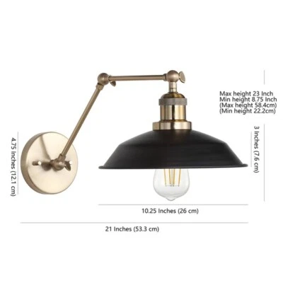 Safavieh KINGSTON WALL SCONCE, Reduced Price 2172737244 SCN4026A - Image 1 of 4