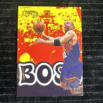 SkyBox Thunder Boss #9 1998-99 Jason Kidd Dallas Mavericks Salón de la fama Foto 1 de 2