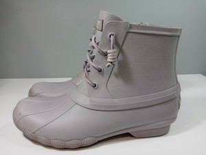 lavender sperry boots