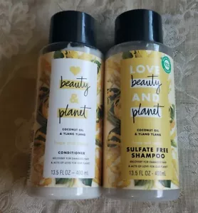 Love Beauty & Planet Shampoo + Conditioner ~ Kokosöl & Ylang Ylang ~ 13,5 Unzen Eac - Bild 1 von 3