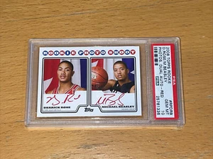 2008 Topps DUAL RED INK AUTO PSA 10 POP 1 SSP Derrick Rose Rookie Autograph RC! - Picture 1 of 2