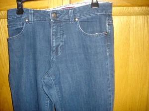 JEANS DONNA IZOD JUST RIGHT BOOTCUT TAGLIA 8 BLU - Foto 1 di 6