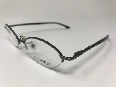 Gafas Nautica Halfrim N7122 49-18-140 plateadas/tortuga JR73 Foto 1 de 4