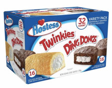 Hostess Twinkies And Ding Dongs Variety Pack (1.31oz /64pk)