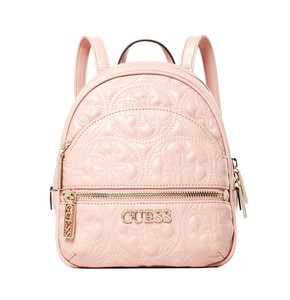 pink guess mini backpack