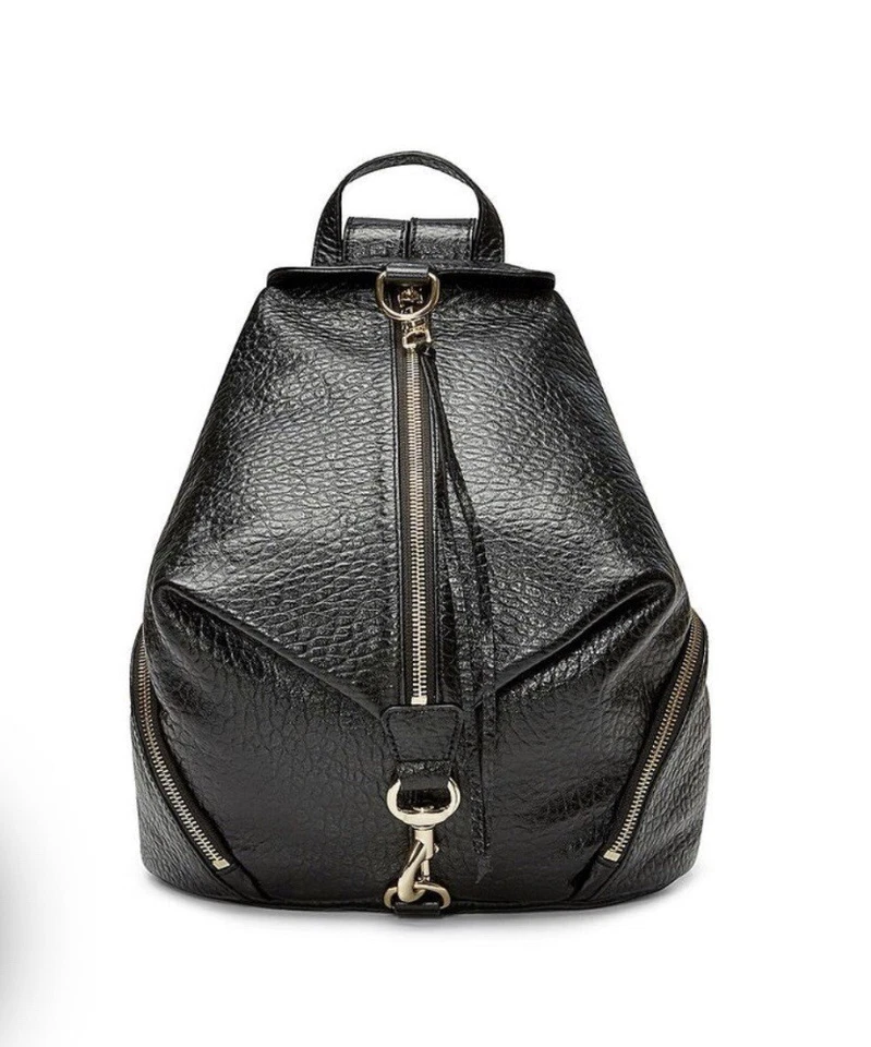 Rebecca Minkoff Julian Ladies Medium Leather Backpack Hs16iblb01